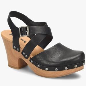 KORKS Women's, Abloom Clog Black, size 8